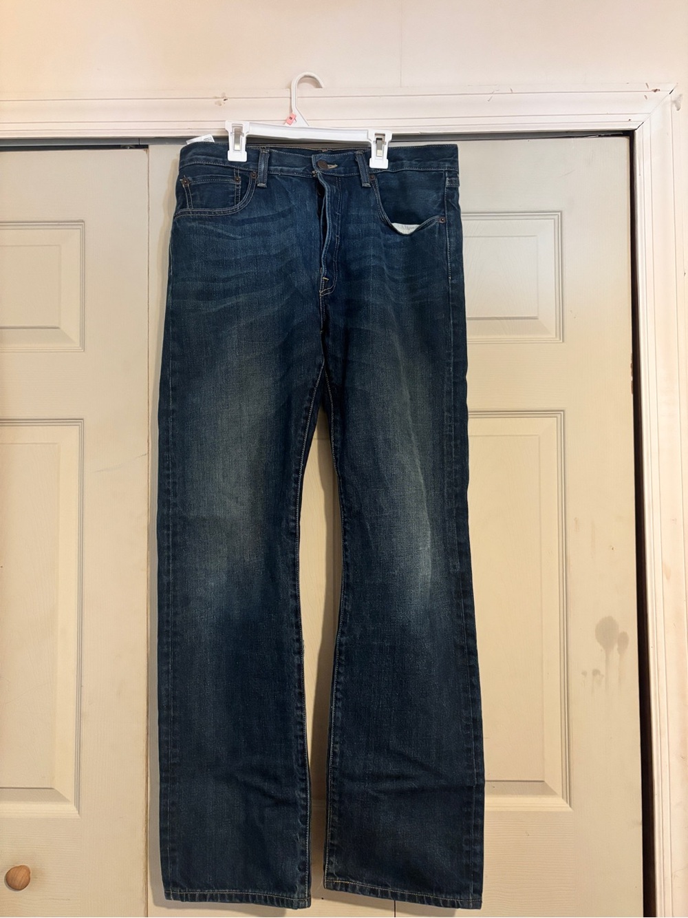 Levi's Men's Dark Blue Bootcut Jeans